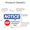 Signmission No Trespassing Residents Only OSHA Notice Sign, Plastic, 14in W x 10in L, 2PK OS-2PACK-NS-P-1014-L-14985 - alternate 4